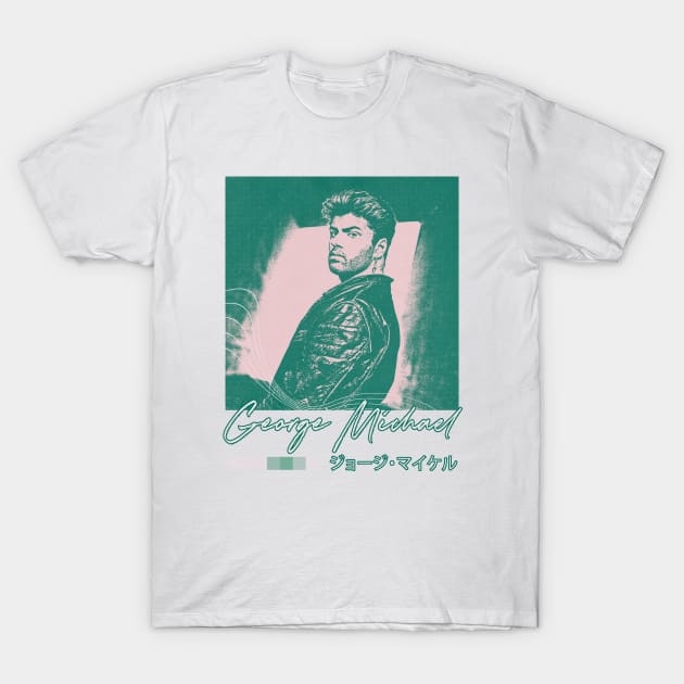 George Michael /  80s Aesthetic Fan Design T-Shirt by unknown_pleasures